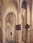 Church Interior in Utrecht, Pieter Jansz Saenredam
